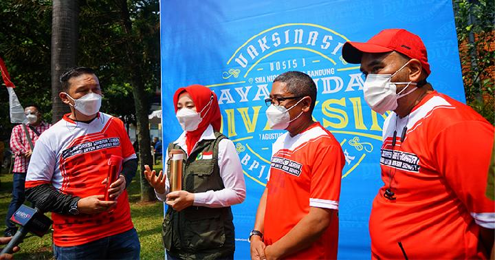 BPJAMSOSTEK Gelar Vaksinasi Pelajar di Bandung