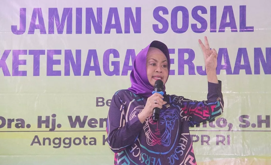 Anggota Komisi IX DPR RI Wenny Haryanto Ajak Warga Depok Jadi Peserta BPJS Ketenagakerjaan