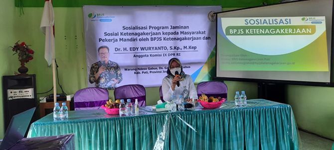 BPJAMSOSTEK Bareng Komisi IX DPR RI Sosialisasikan Program Jamsostek