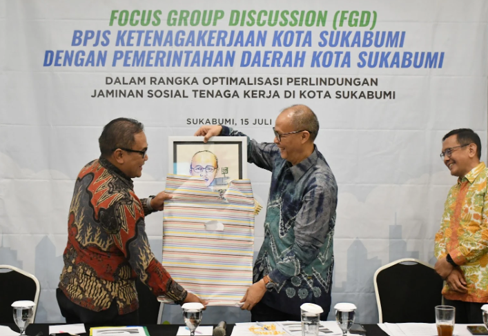 FGD BPJS Ketenagakerjaan dan Pemkot Sukabumi Bahas Perlindungan Jaminan Sosial Pekerja