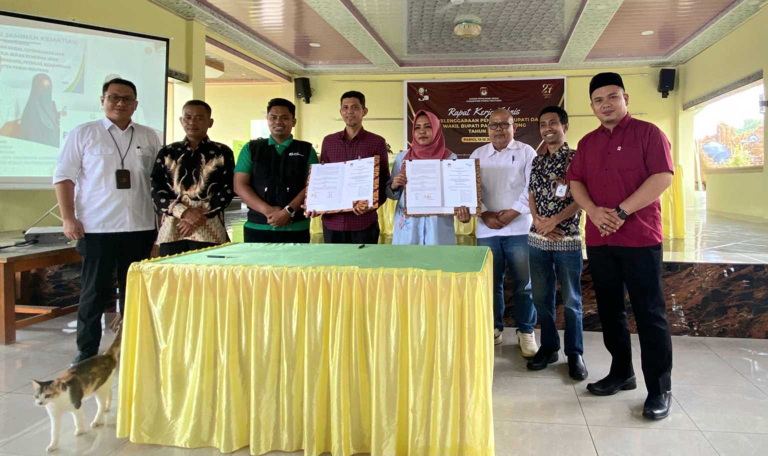 BPJS Ketenagakerjaan Sosialisasi Program Manfaat kepada Ketua PPK KPU ke Kabupaten Parimo