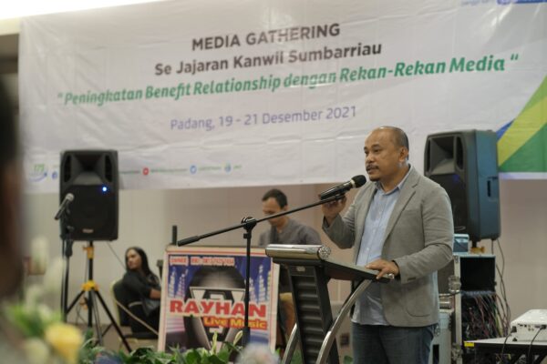 BPJAMSOSTEK Wilayah Sumbar Riau Gelar Media Ghatering