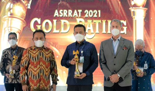 BPJS Ketenagakerjaan Raih Hattrick Gold Rank di Ajang ASRRAT 2021