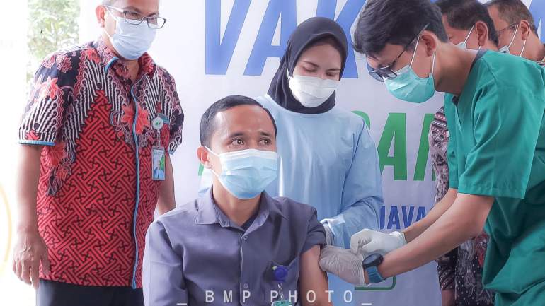 BPJAMSOSTEK Sukabumi Gelar Vaksinasi untuk Masyarakat Pekerja