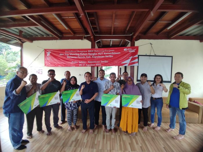 BPJAMSOSTEK Berikan Edukasi dan Sosialisasi Manfaat Program di Pulau Sabira 